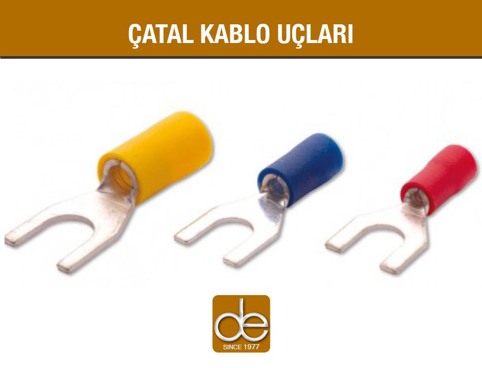 Şafak Elektrik Çatal Kablo Ucu