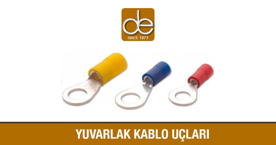 Şafak Elektrik Yuvarlak Kablo Ucu