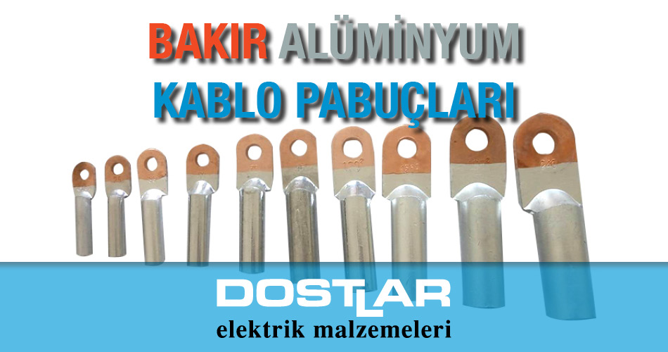 Şafak Elektrik Bakır Alüminyum Kablo Pabucu