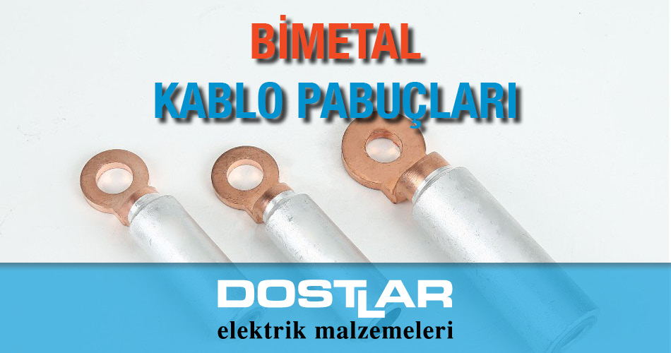 Şafak Elektrik Bimetal Kablo Pabucu