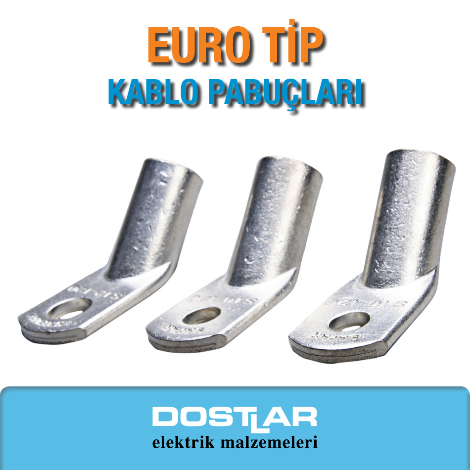 Şafak Elektrik Euro Tip Kablo Pabucu