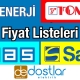 Dostlar Elektrik Fiyat Listeleri