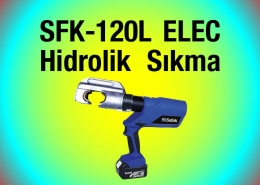 SFK 120L ELEC Şarjlı Hidrolik Pabuç Sıkma