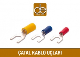 Şafak Elektrik Çatal Kablo Ucu