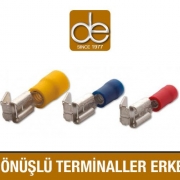 Şafak Elektrik Erkek Dişi Geri Dönüşlü Terminaller