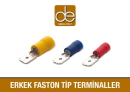 Şafak Elektrik Erkek Faston Tip Terminal