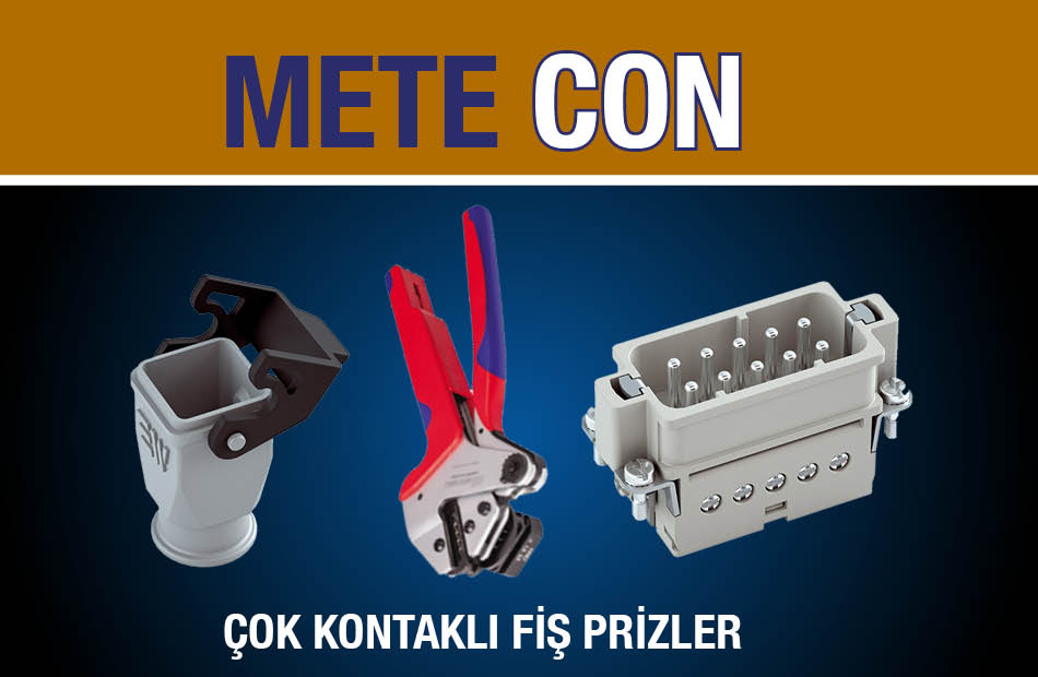 MeteCon Çok Endüstriyel Tip Kontaklı Fiş Prizler