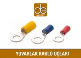 Şafak Elektrik Yuvarlak Kablo Ucu