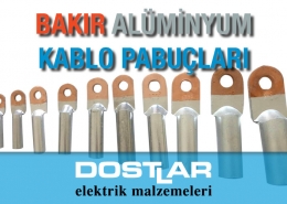 Şafak Elektrik Bakır Alüminyum Kablo Pabucu