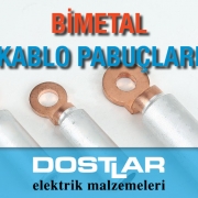 Şafak Elektrik Bimetal Kablo Pabucu