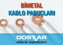 Şafak Elektrik Bimetal Kablo Pabucu