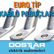 Şafak Elektrik Euro Tip Kablo Pabucu