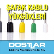 Şafak Elektrik Kablo Yüksükleri