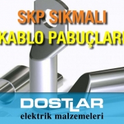 Şafak Elektrik SKP Sıkmalı Kablo Pabucu