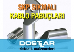 Şafak Elektrik SKP Sıkmalı Kablo Pabucu