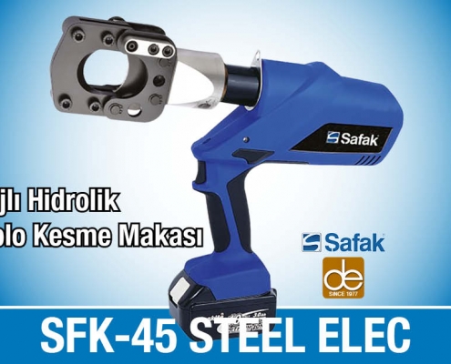 Şafak Elektrik SFK-45 STEEL ELEC Şarjlı Hidrolik Kesme Makası