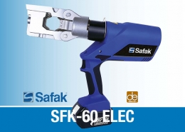 Şafak Elektrik SFK 60 ELEC Şarjlı Hidrolik Pabuç Sıkma