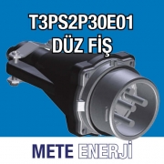 Mete Enerji Yüksek Akım T3PS2P30E01 Düz Fiş