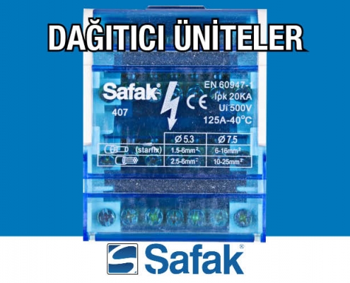 Şafak Elektrik Dağıtıcı Üniteler