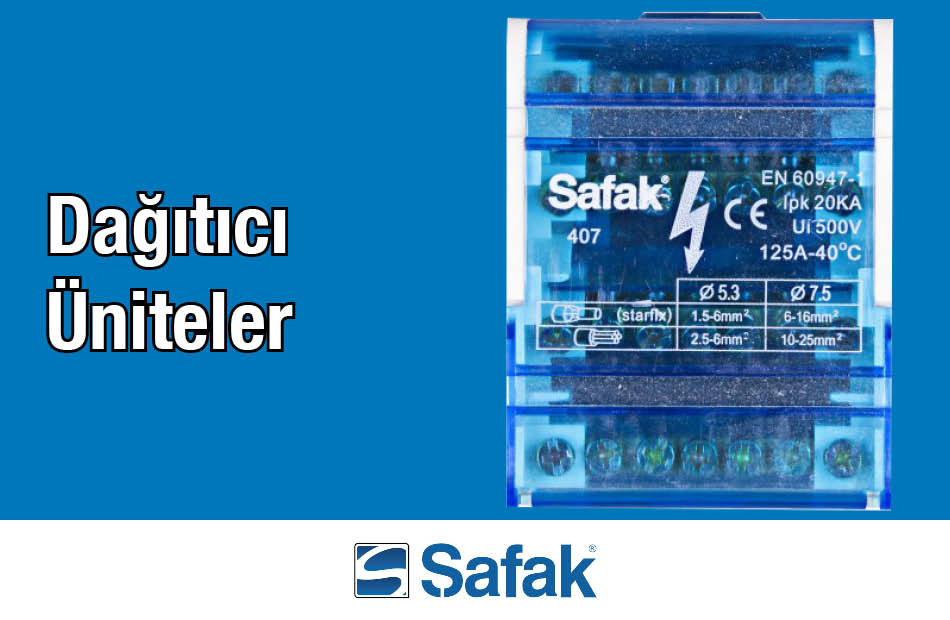 Şafak Elektrik Dağıtıcı Üniteler