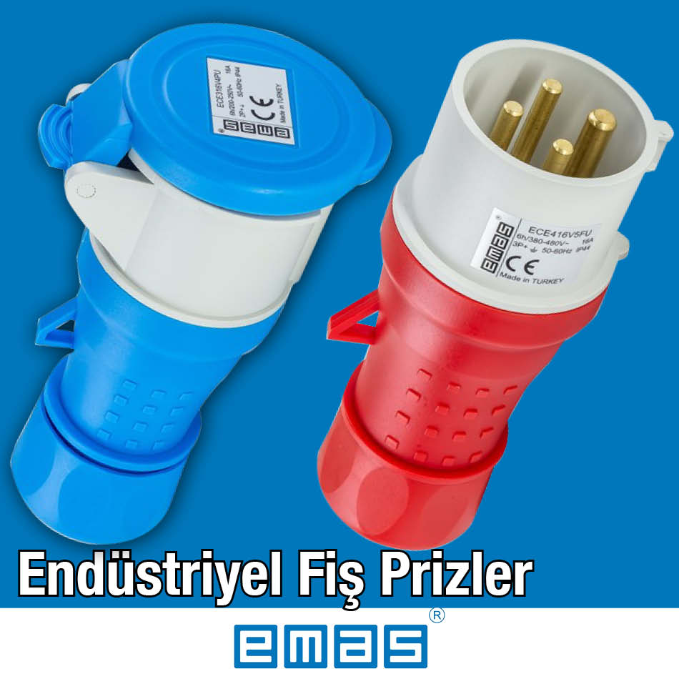 Emas Elektroteknik Endüstriyel Fiş Prizler