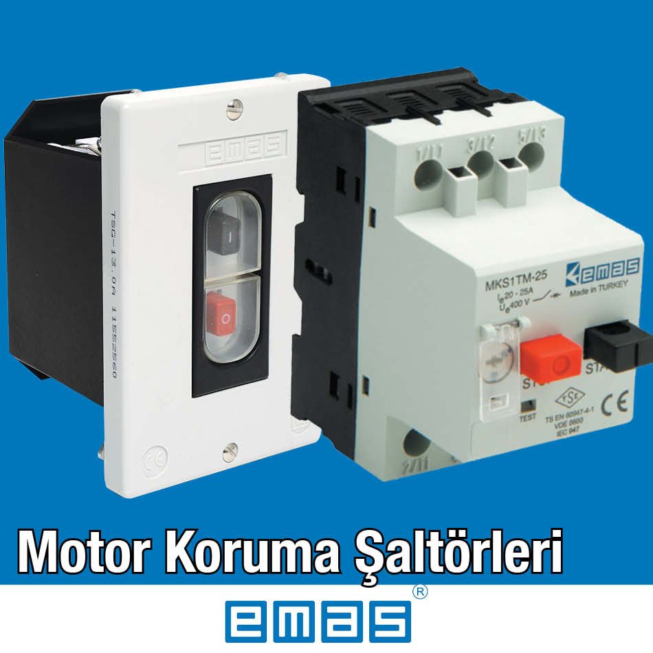 Emas Elektroteknik Motor Koruma Şalterleri