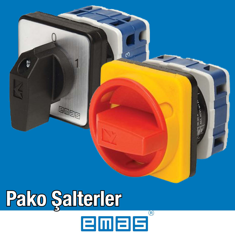 Emas Elektroteknik Pako Şalter Çeşitleri